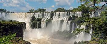 Iguazu Falls in South America