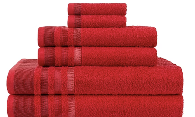 Solid & Stripe Bath Towel $2.99