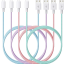 iPhone Charger 6ft Lightning Cable 6FT 4Packs $4.72