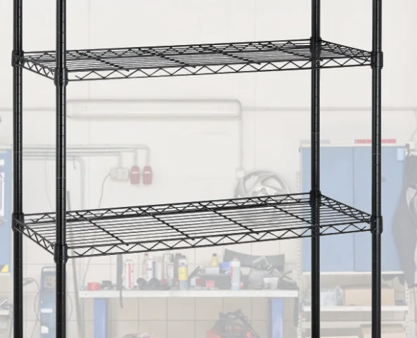 4 Shelf Wire Shelving Unit $35 was $109