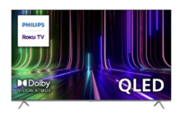 Philips 75″ QLED 4K UHD Roku TV with 3-Year Coverage $499