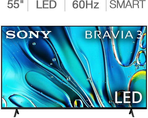 Sony 55 Class – BRAVIA 3 Series – 4K UHD LED LCD TV $549.9