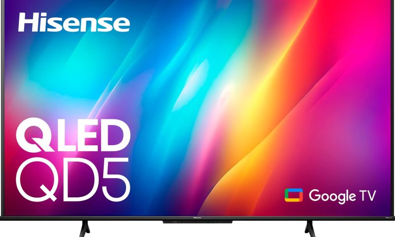 Hisense – 65 Class QD5 Series QLED 4K UHD Smart Google TV (2024) $339.9