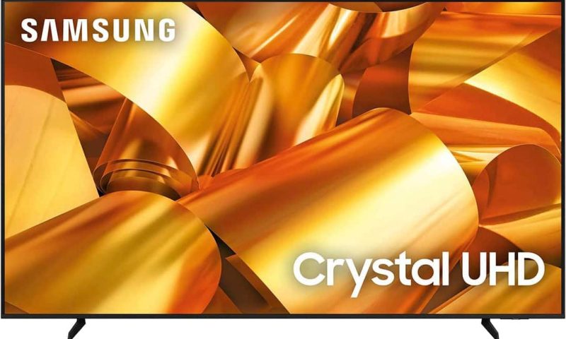 Samsung – 75 Class DU6950 Series Crystal UHD 4K Smart Tizen TV (2024) (was $549.9) now-> $474.90
