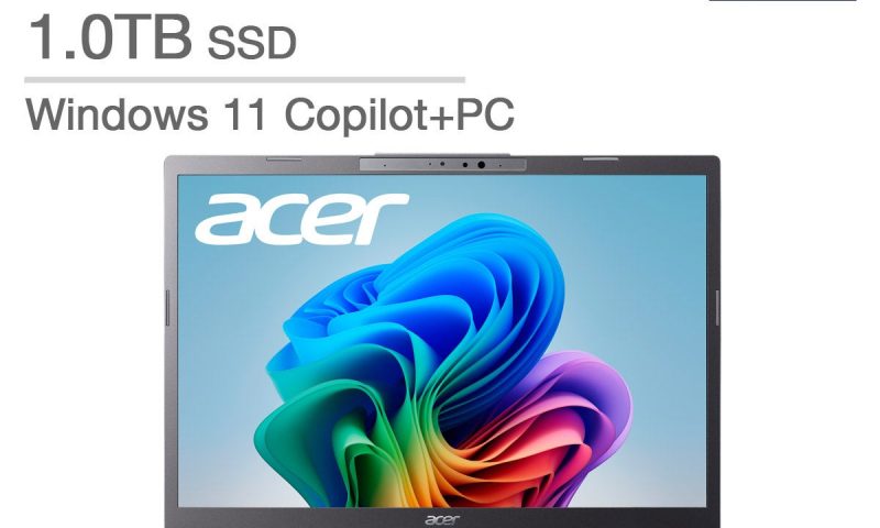 Acer Aspire 14 AI Copilot+ PC – Intel Core Ultra 5 226V  WUXGA (1920 x 1200) Touchscreen Display – 16GB RAM – 1TB SSD – Windows 11 Home  Steel Gray price was $698.99 $499.99