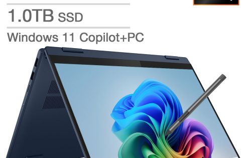 Lenovo IdeaPad 5 2-in-1 14 Touchscreen Copilot+ PC – AMD Ryzen AI 7 350 – WUXGA (1920×1200) IPS – Windows 11 Home – 16GB RAM – 1TB SSD price was $799.99 $649.99